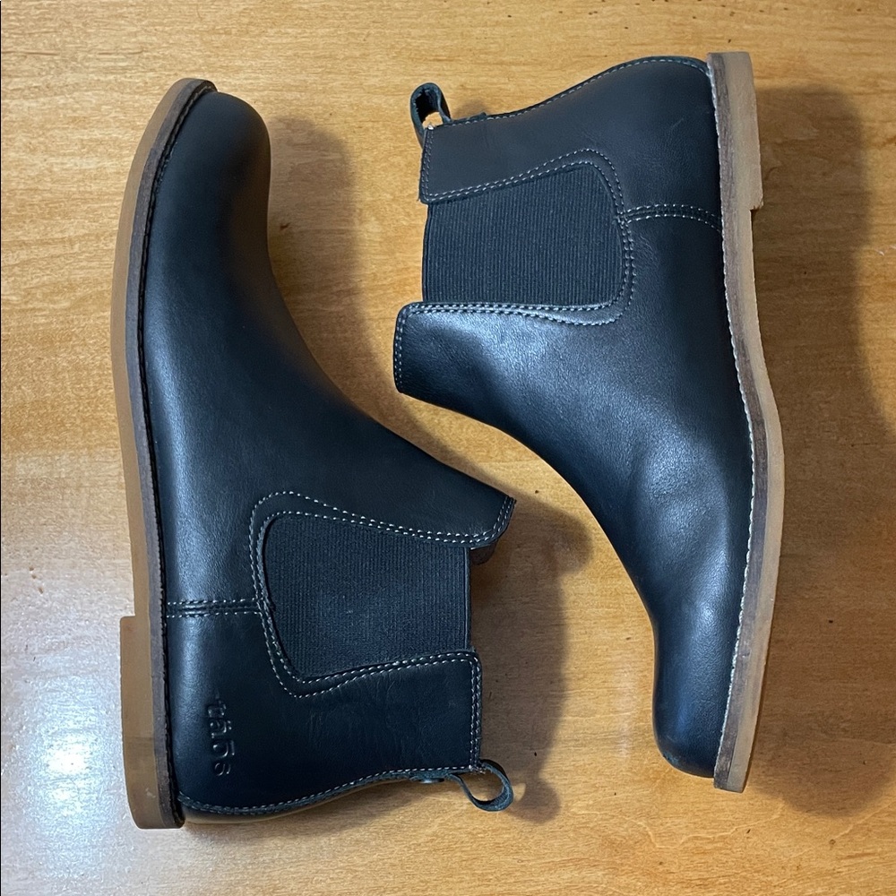 Taos Chelly Footwear Black Leather Slip-On Ankle Booties. Size 8.5 - Picture 8 of 13